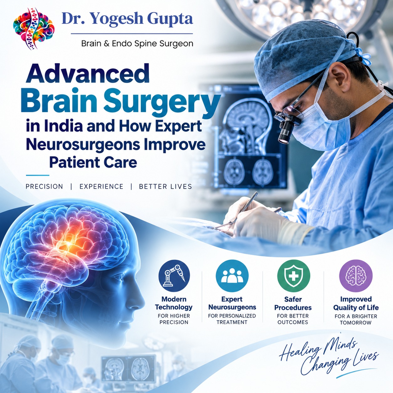 Advanced Brain Surgery in India and How Expert Neurosurgeons Improve Patient Care